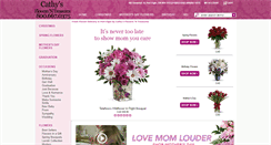 Desktop Screenshot of cathysflowersandtreasures.com
